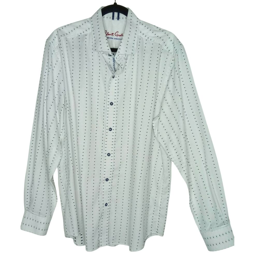 Robert Graham MODERN AMERICANA L/S Casual Shirt- Large - Picture 3 of 11